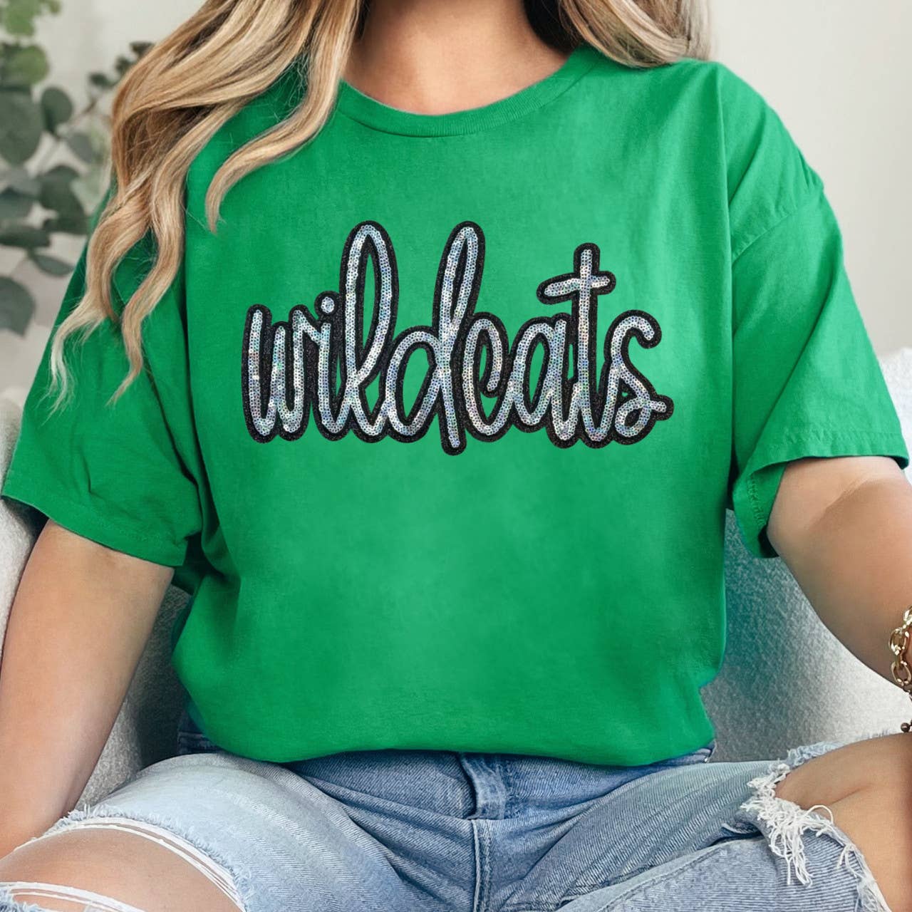 Wildcats Sequin Patch