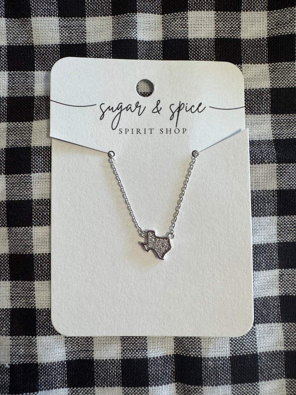 Texas Pendant Necklace