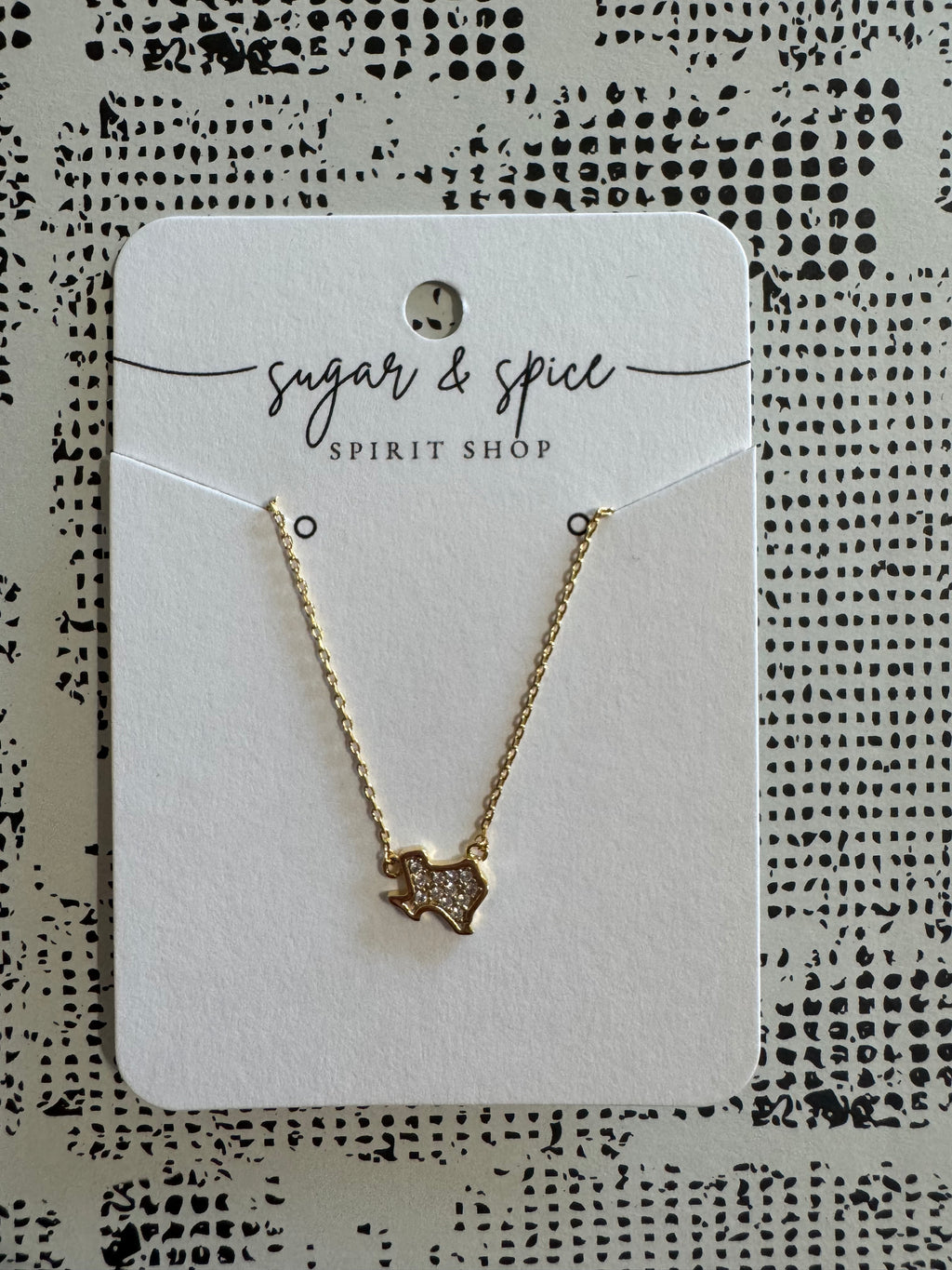 Texas Pendant Necklace